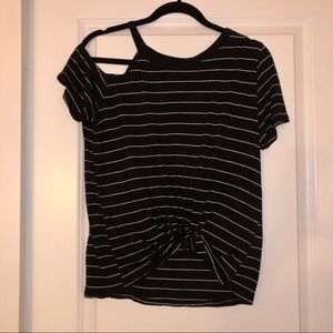 Nordstrom BP One Side Cold Shoulder Top